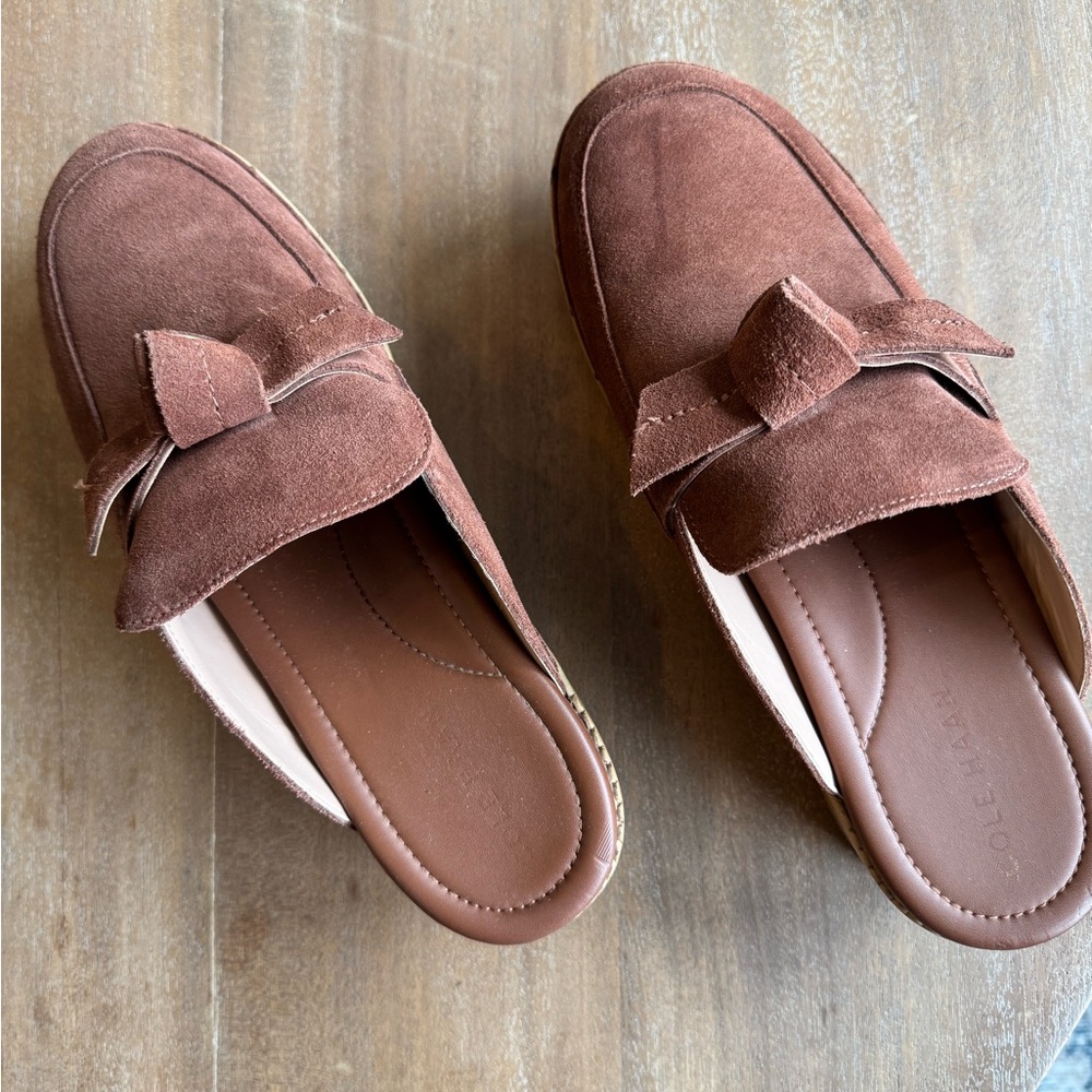 Cole Haan Women’s cloudfeel suede clogs